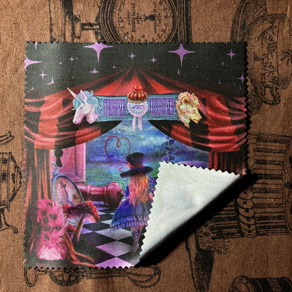 <24010>Alice in Wonderland microfiber cloth