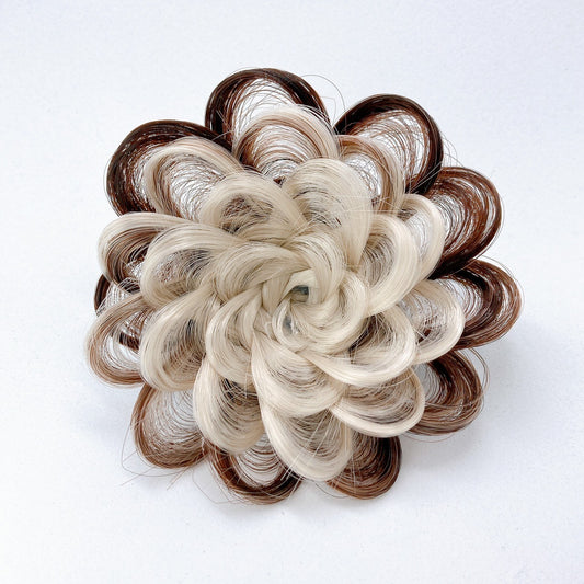 <12063>Hair extension flower clip E