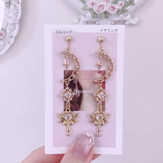 <14102>clip-on earrings44