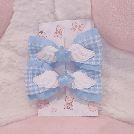 <23005> Ribbon (light blue star)