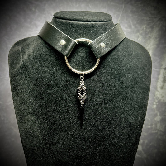 <01041>choker original chain(black)