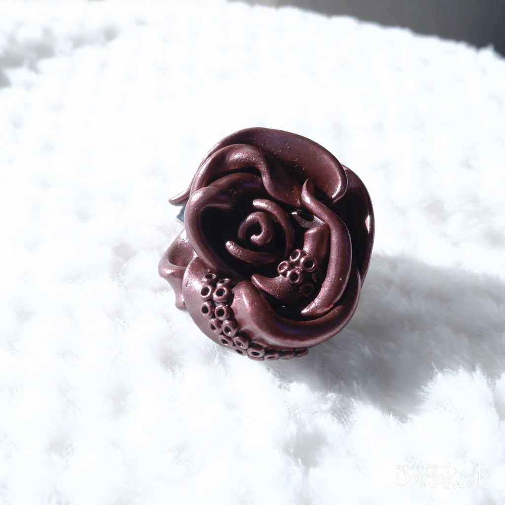 <22051>【One-of-a-kind]】KRAKEN Deep sea Яose Brooch 2404