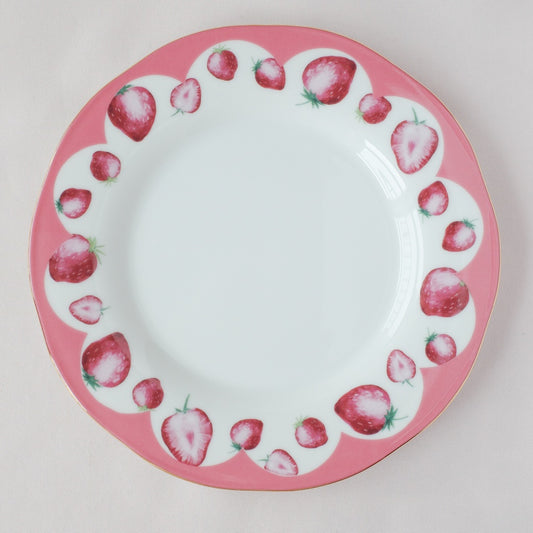 <10006>Strawberry Plate(pink)