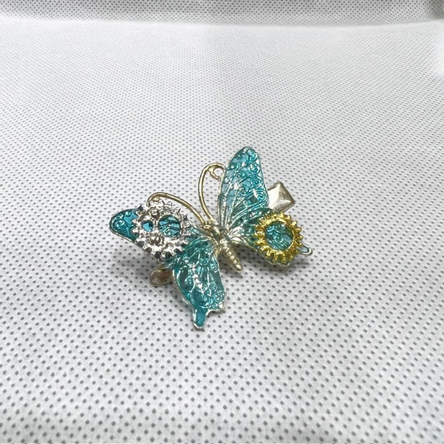 <18064>Butterfly Clip Pin（lightblue）