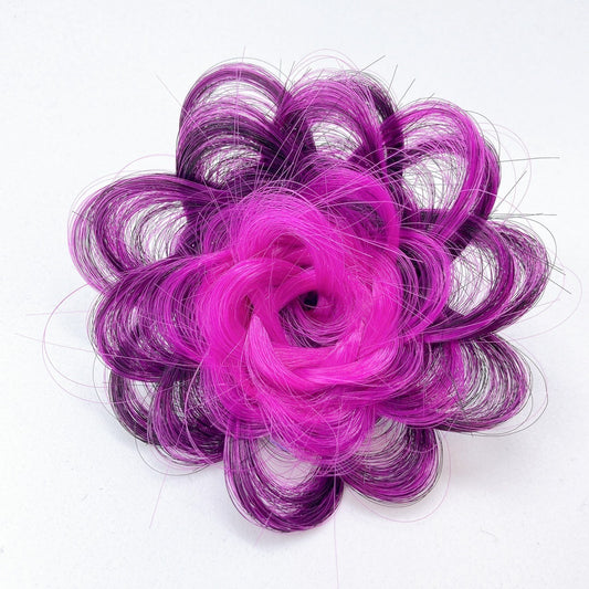 <12066>Hair extension flower clip H