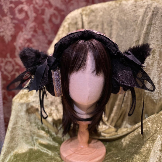 <07003>Black Cat Earmuff