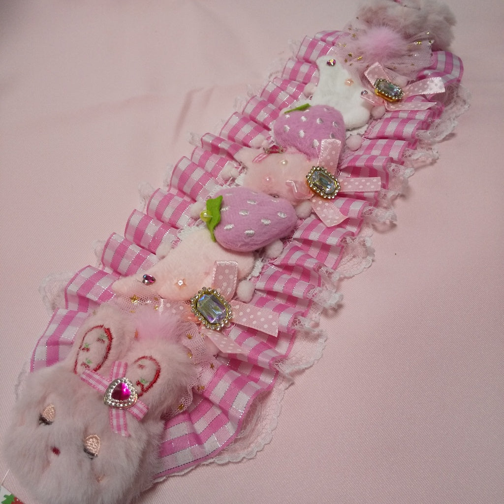 <35002>Rabbit headdress (pink)