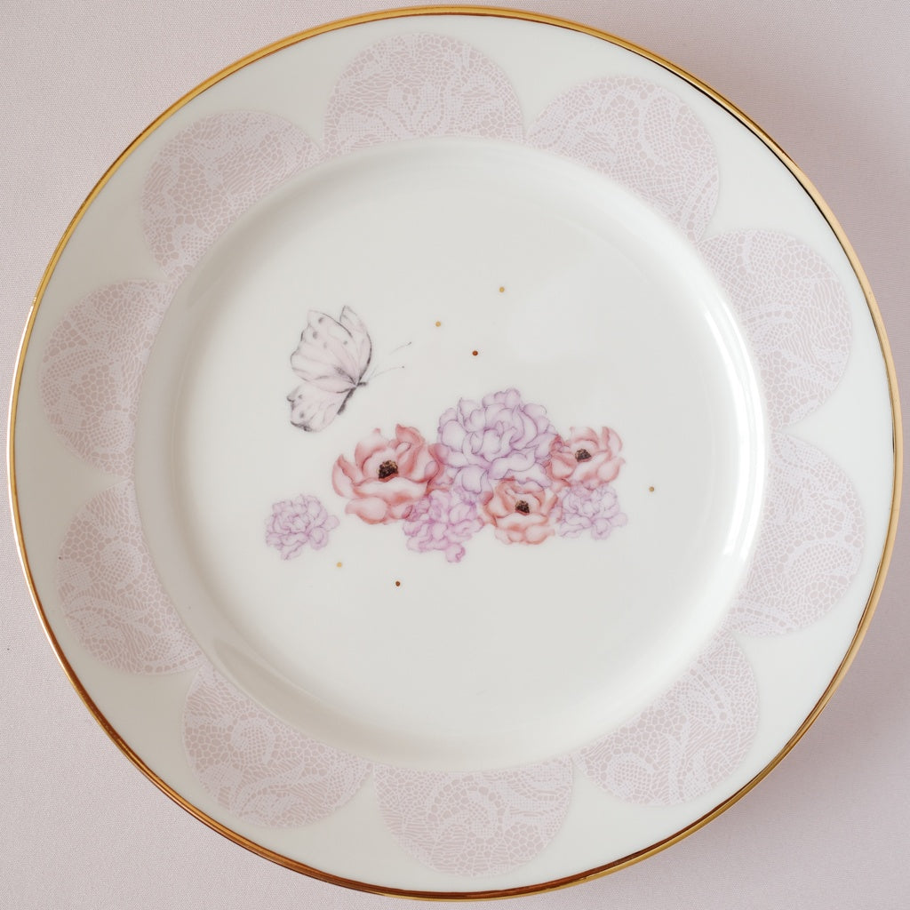 <10005>Plate(flower)