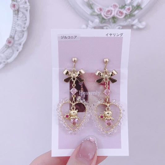 <14118>clip-on earrings60