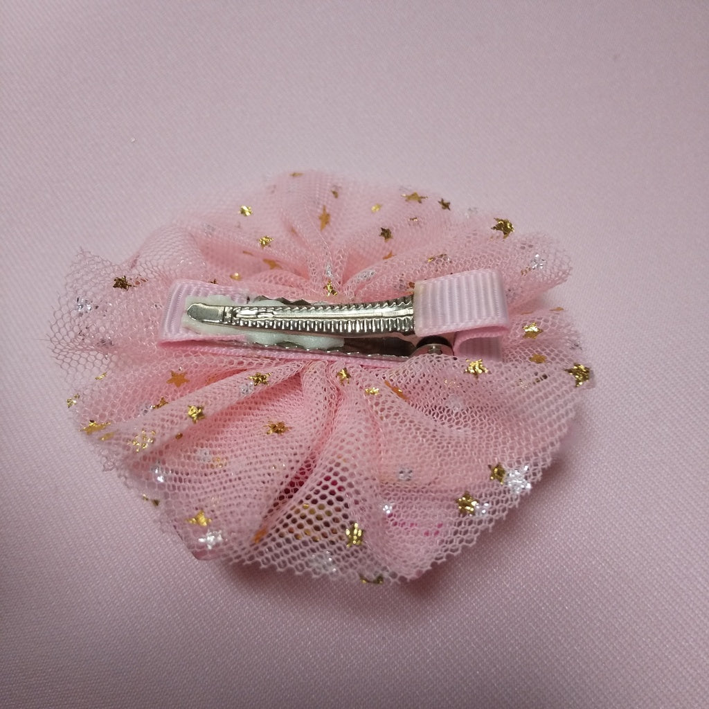 <35078>Twinkle little star hair clip (pink)