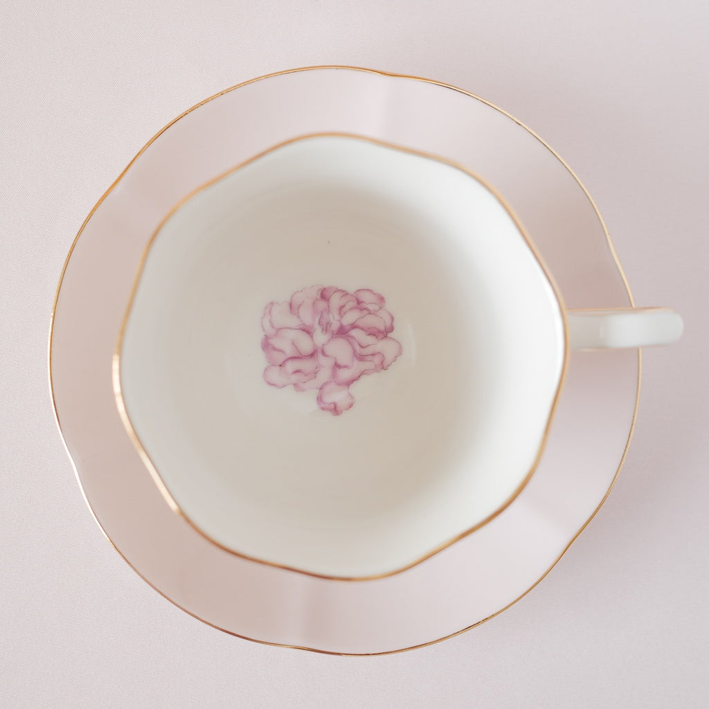 <10004>Teacup & Saucer Set(flower)