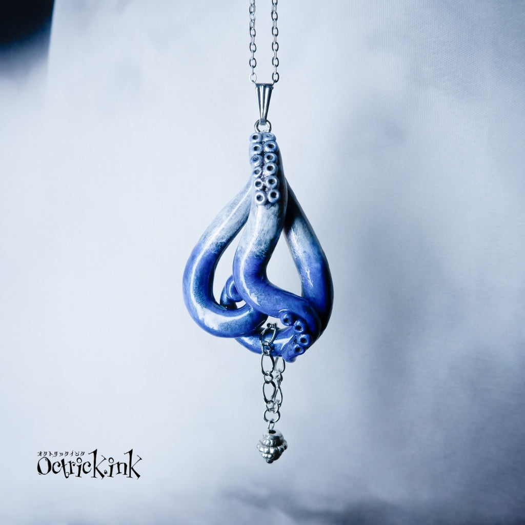 <22021>【One-of-a-kind】KRAKEN Necklace - wave mini