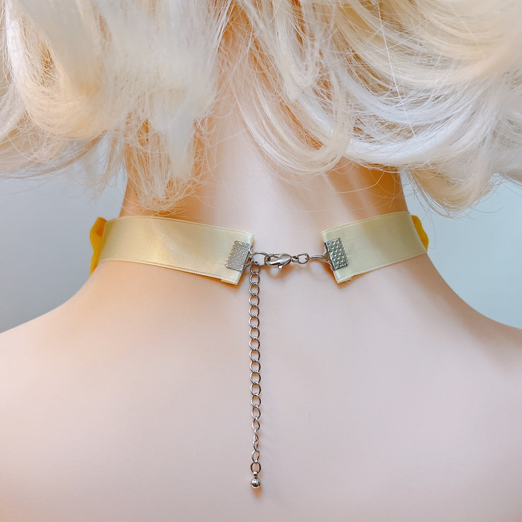 <13067>Yume Kawaii Magical Girl Choker（Light yellow×Light yellow）