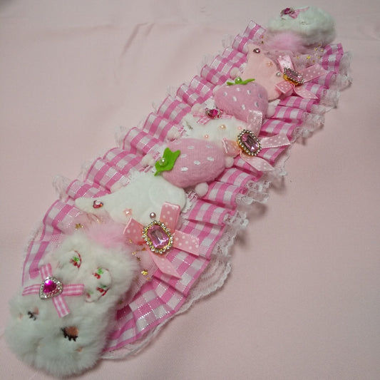 <35001>Rabbit headdress(white)