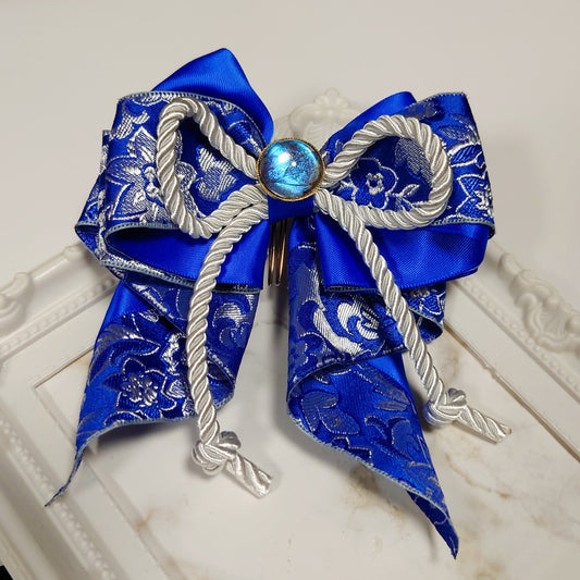 <02010>Japanese ribbon (blue)