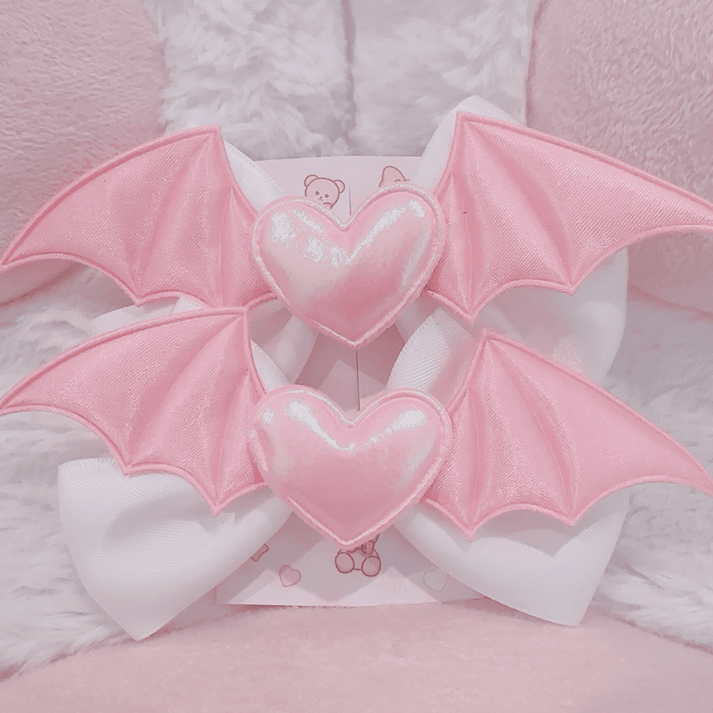 <23012> Little devil ribbon (pink)