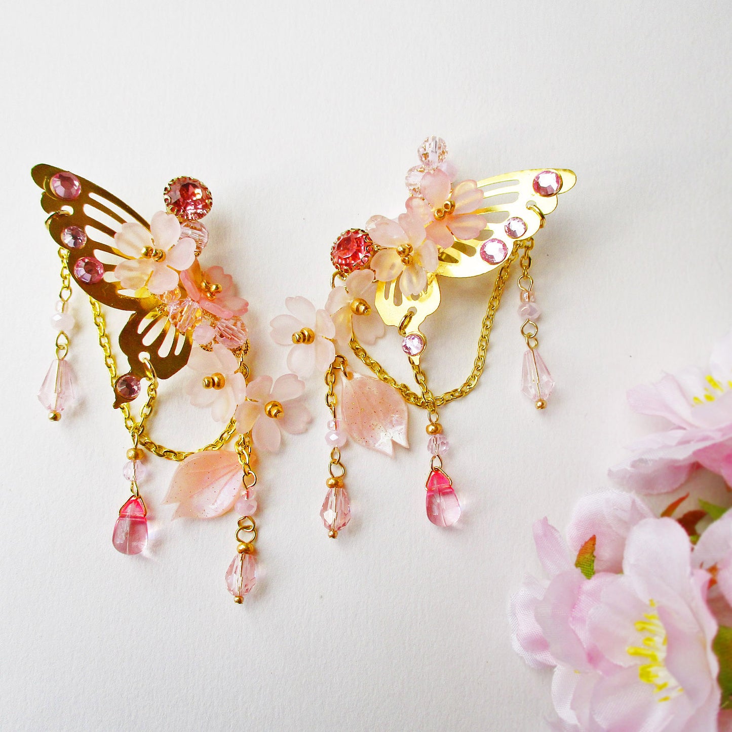 <26019>Cherry Blossom Grand Fairy clip-on