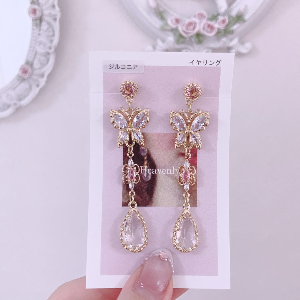 <14120>clip-on earrings62