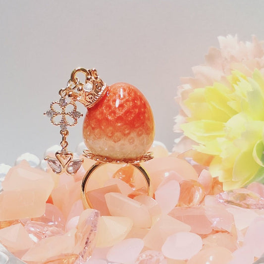 <19015>princess strawberry ring