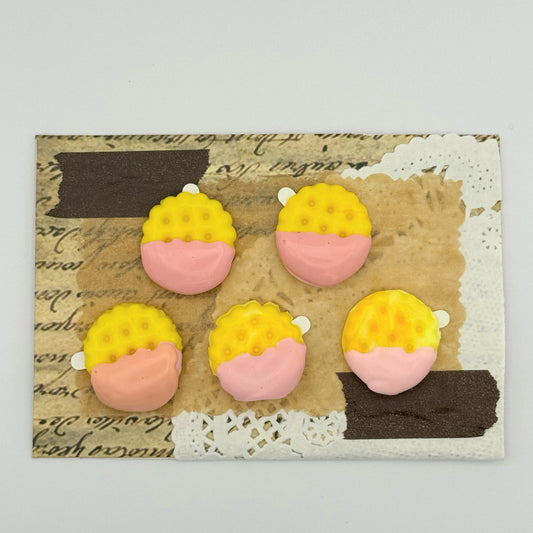 <18006>Wax Seal Sticker Biscuits (strawberry)