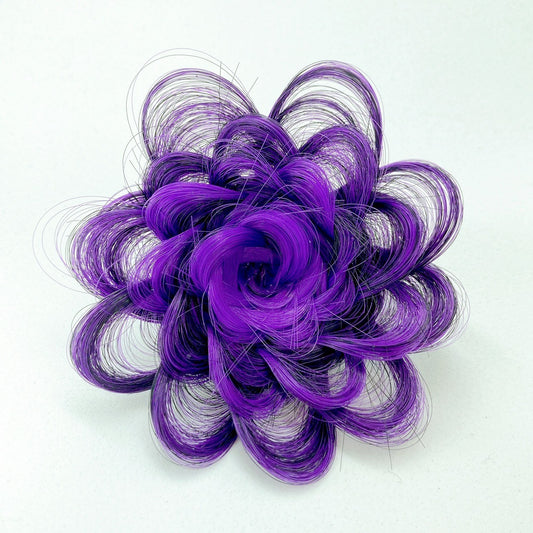 <12065>Hair extension flower clip G