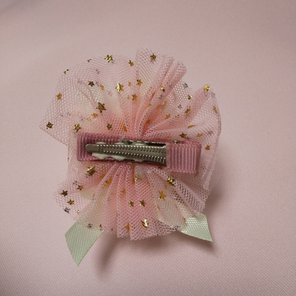 <35037>Rabbit hair clip