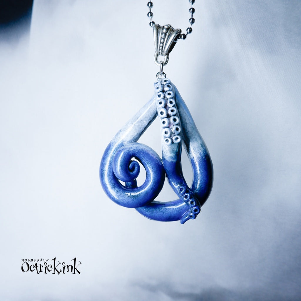 <22020>【One-of-a-kind】KRAKEN Necklace - wave