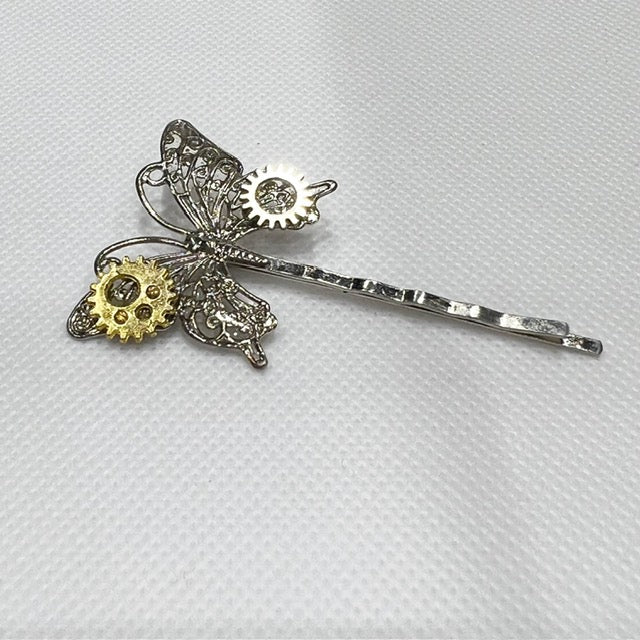 <18062>Butterfly Hairpin（clear）