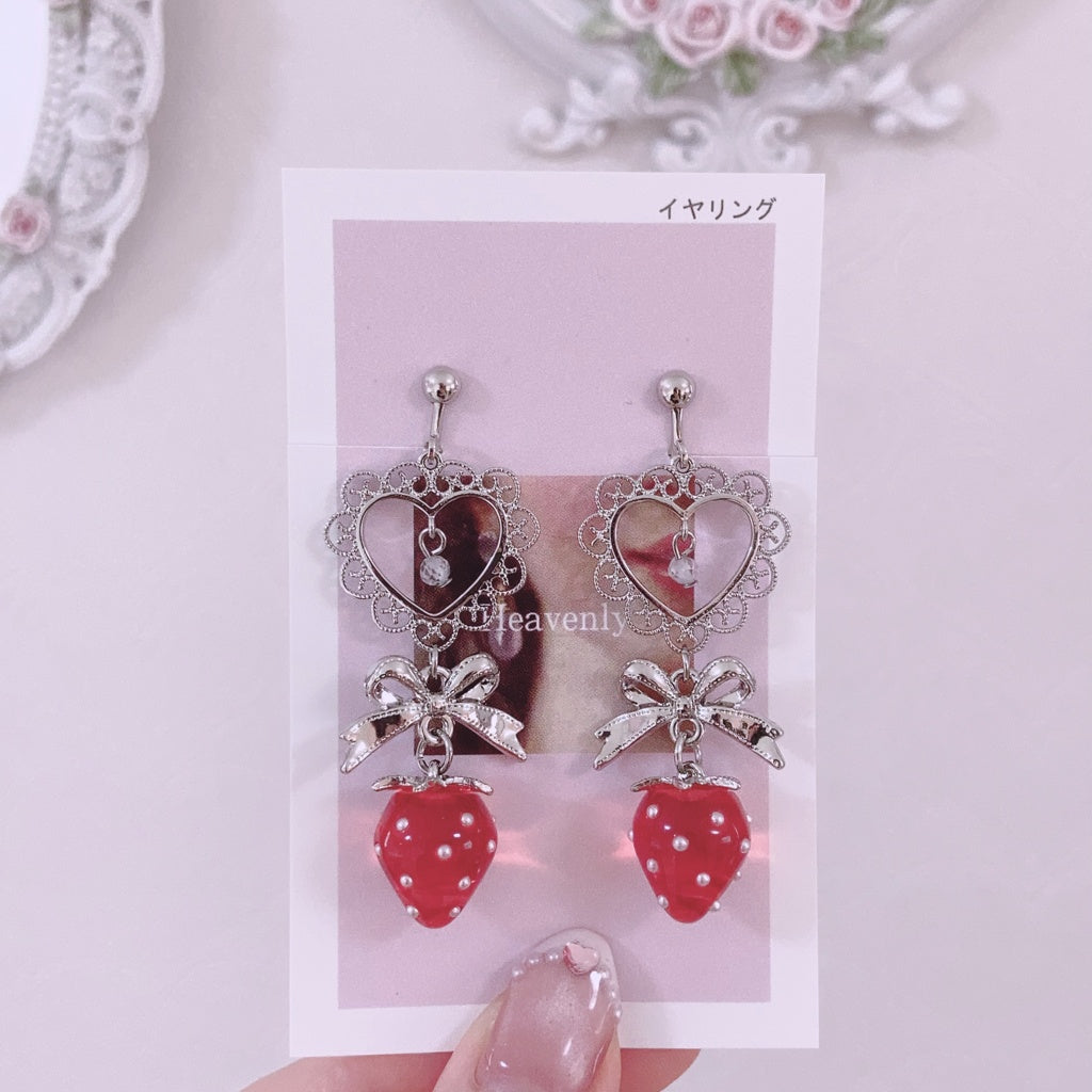 <14045>clip-on earrings17