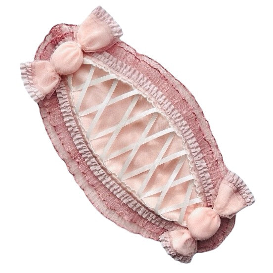 <03015>Headdress: Candy shaped decorations (Baby pink)