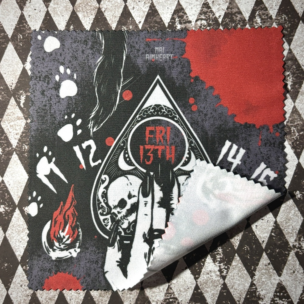 <24007>Friday the 13th microfiber cloth