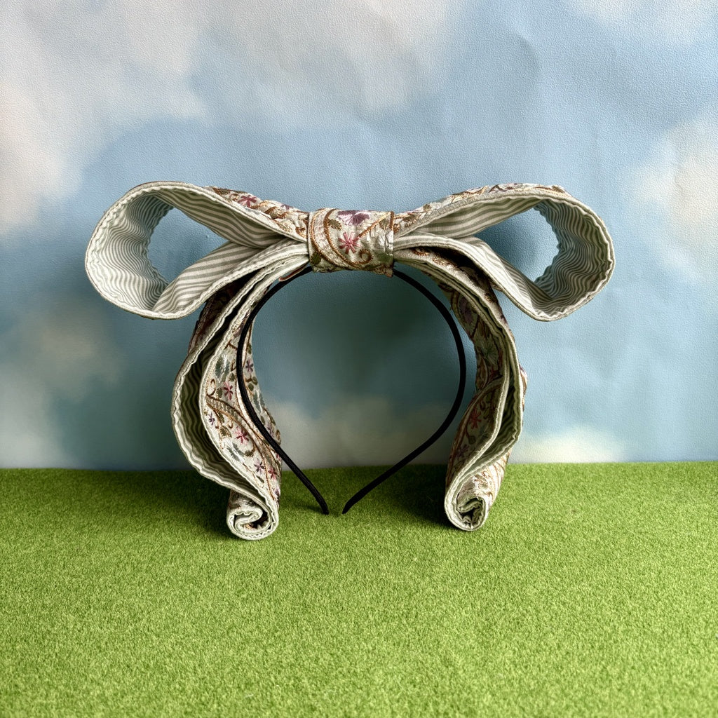 <29021>Ribbon Headband(mint)