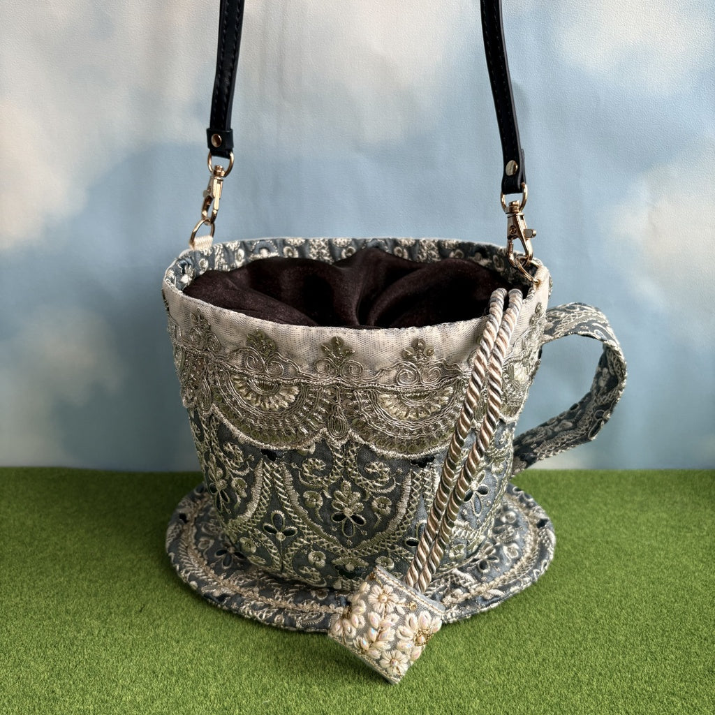 <29002>teacup Bag(blue)