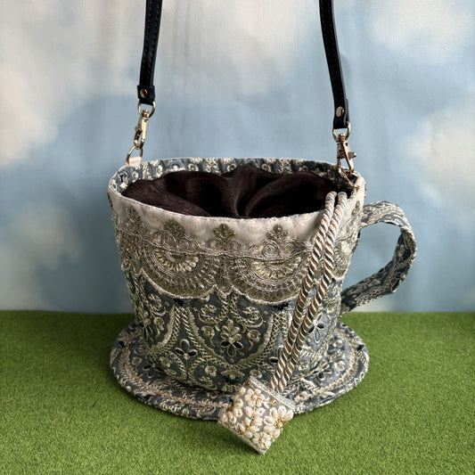 <29002>teacup Bag(blue)