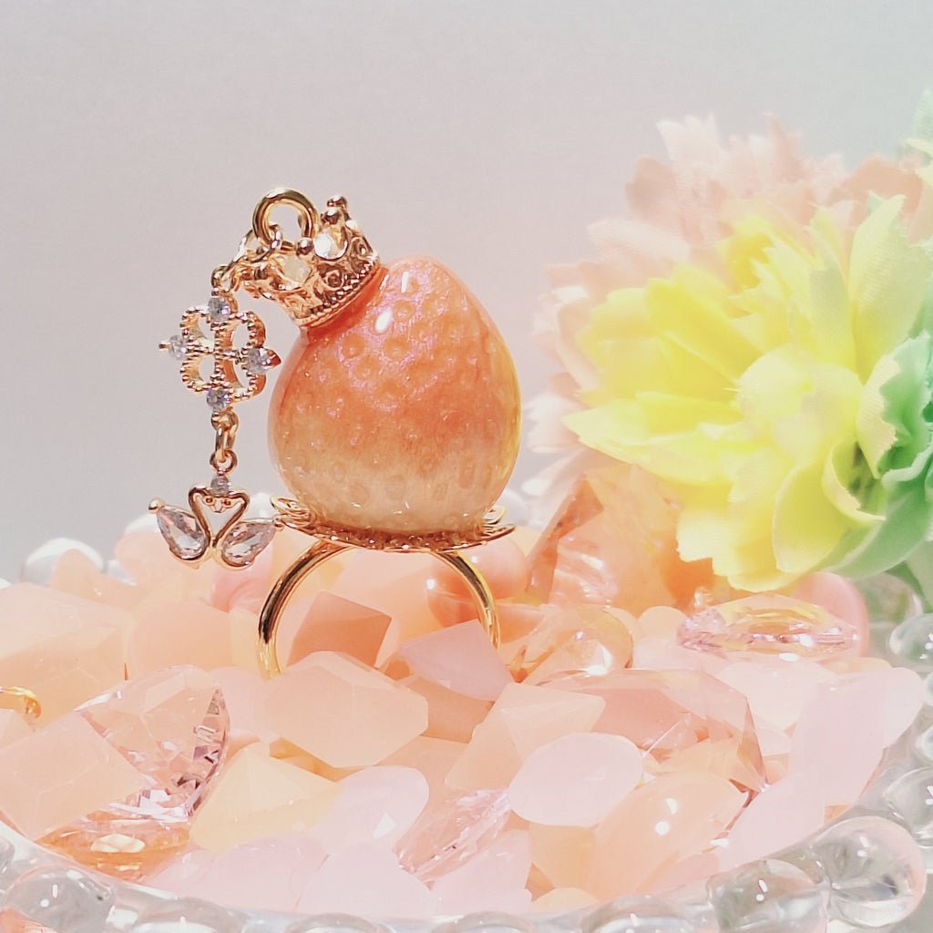 <19014>princess strawberry ring