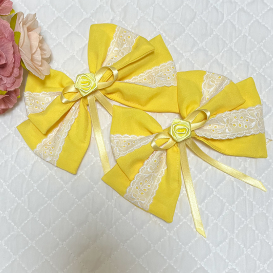 <17006>yellow ribbon clip