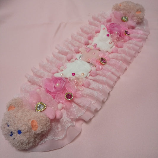 <35003>Bear-chan headdress (pink)