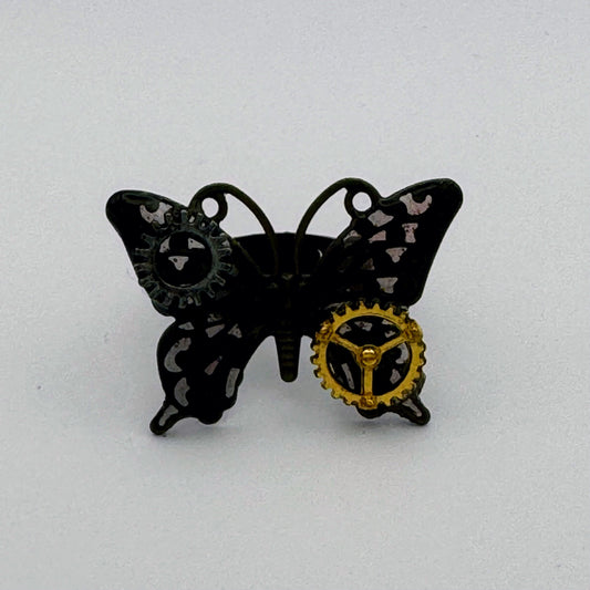 <18075>Butterfly Ring（gray）