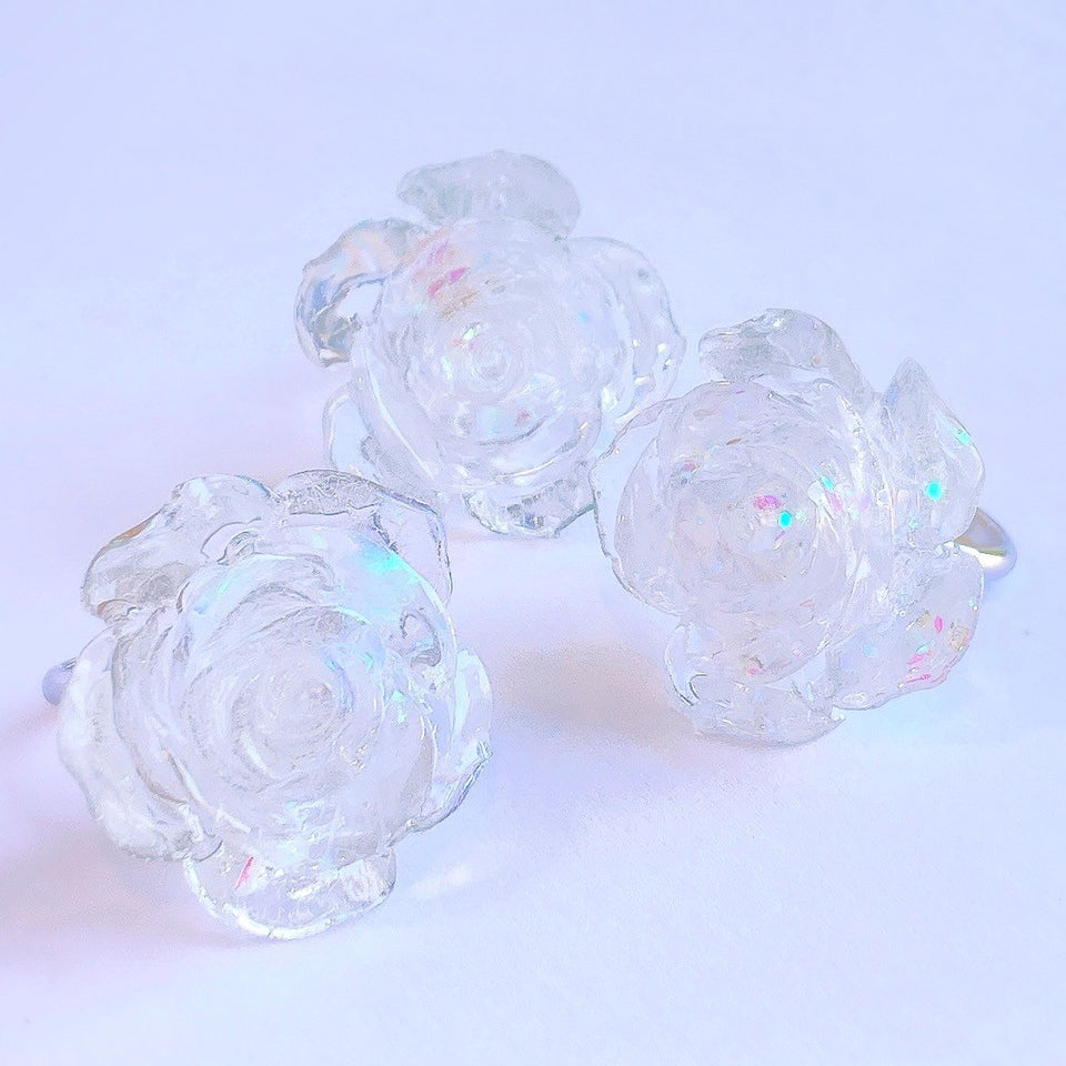 <12023>Ice rose ring