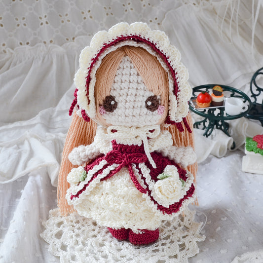 <05004>Amiguru-doll Classical Princess (Bordeaux)