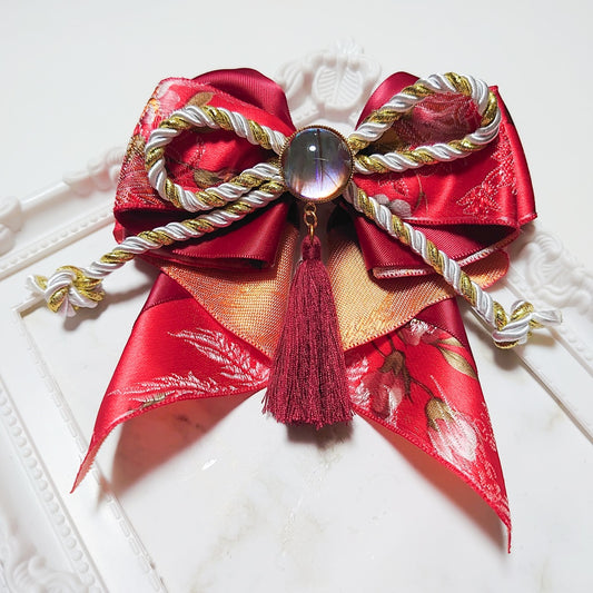 <02009>Japanese ribbon (red)