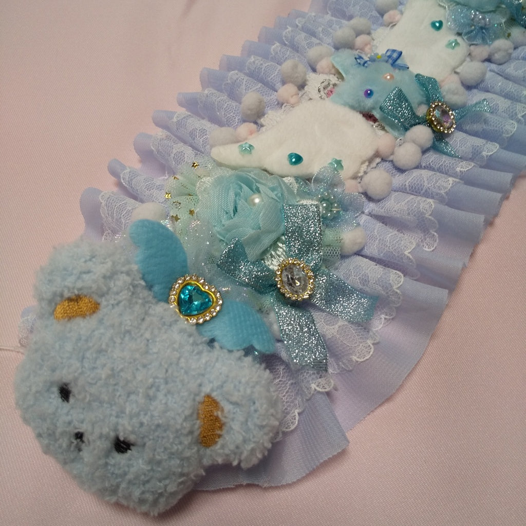 <35004>Bear-chan headdress (light blue)