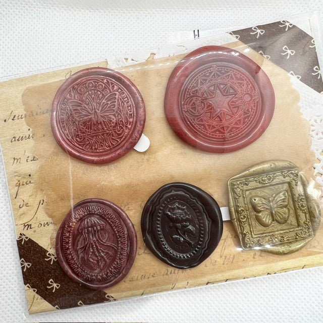 <18011>Wax Seal Sticker（MIX)